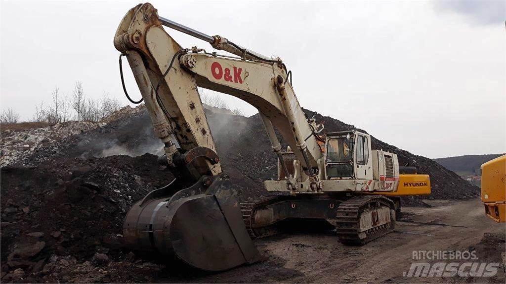 O&K RH30F Telakaivukoneet