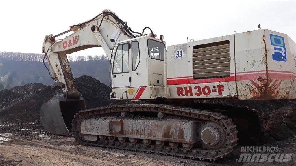 O&K RH30F Telakaivukoneet