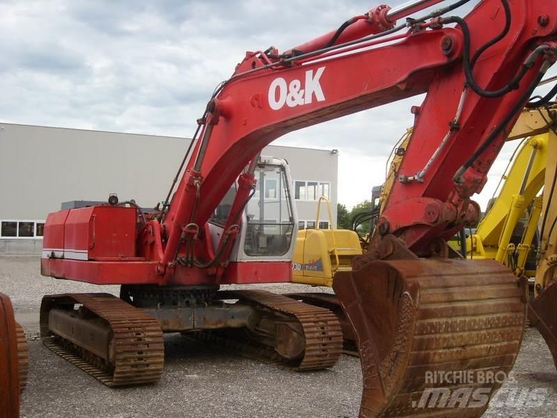 O&K RH9 Telakaivukoneet