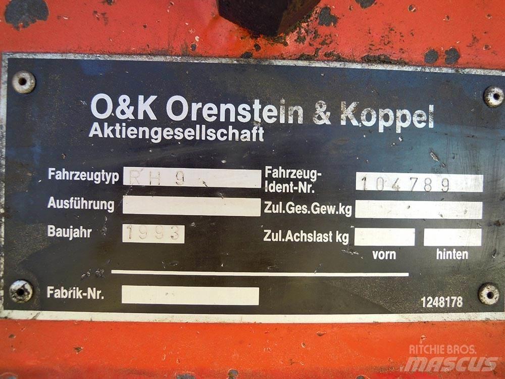 O&K RH9 PMS Telakaivukoneet