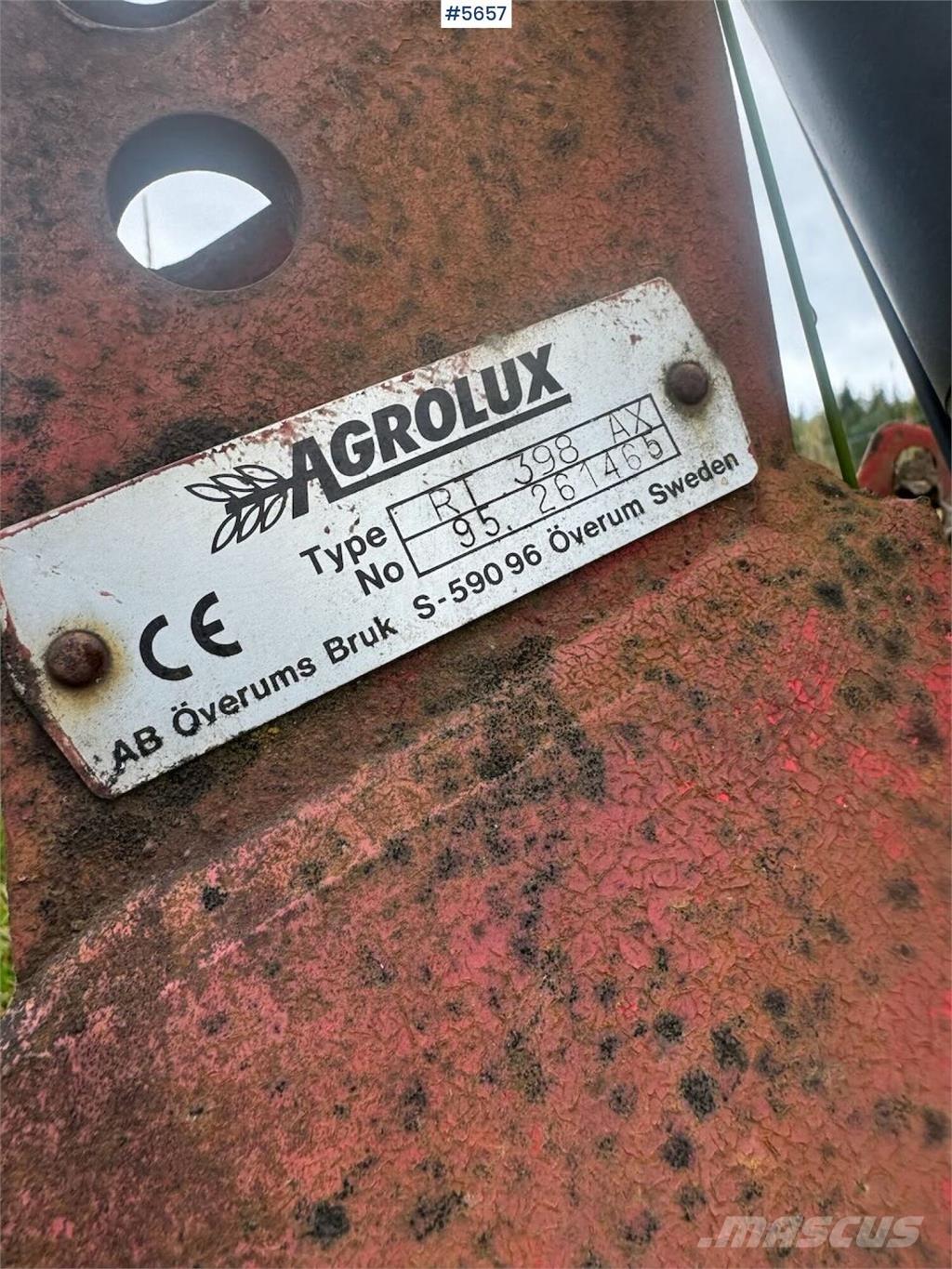 Agrolux RT398X Muut maanmuokkauskoneet ja lisävarusteet