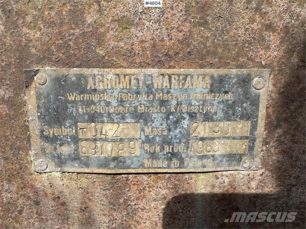 Agromet T0-42 Viljavaunut