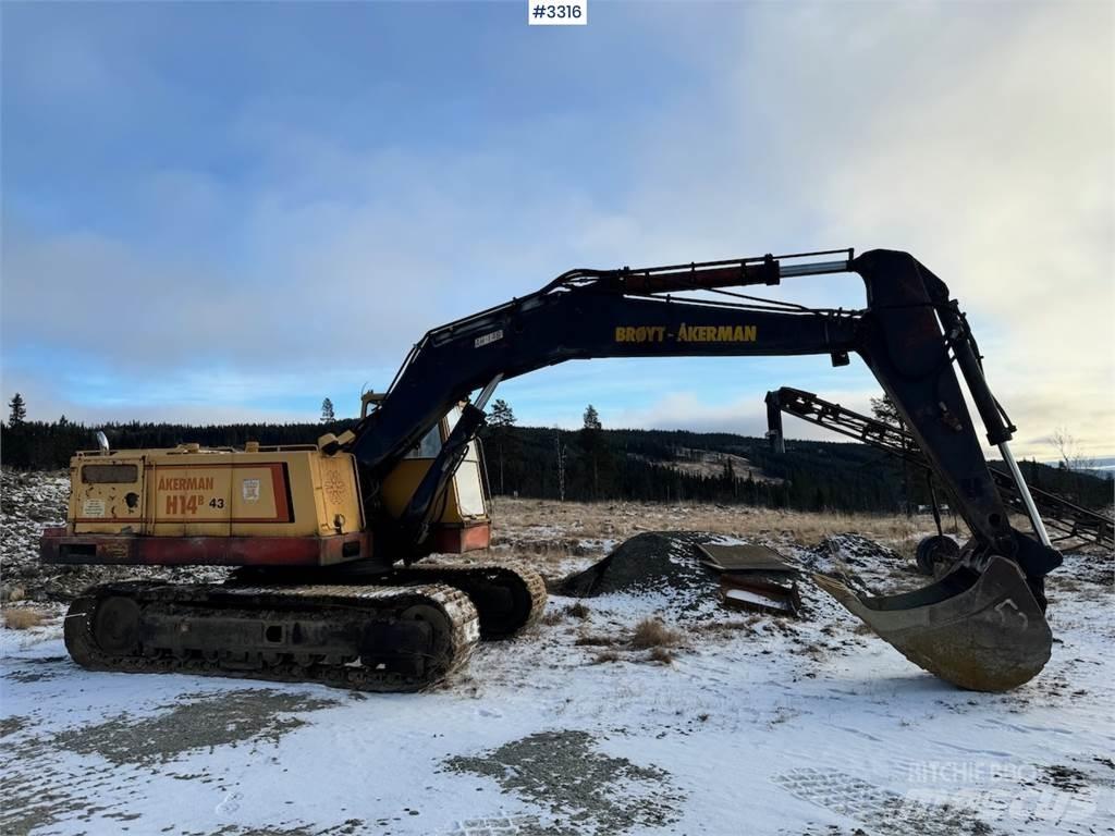 Åkerman H14 Telakaivukoneet