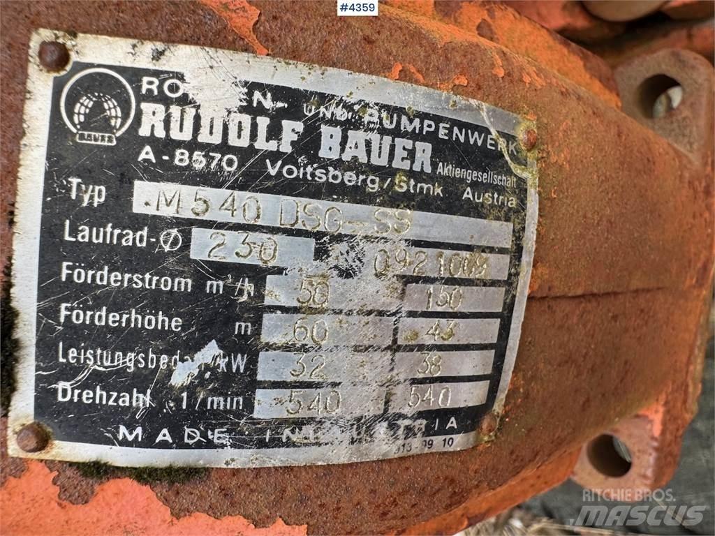 Bauer M540 Lietteen levittimet