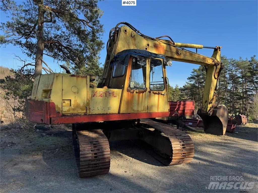 Brøyt X21 TL Telakaivukoneet