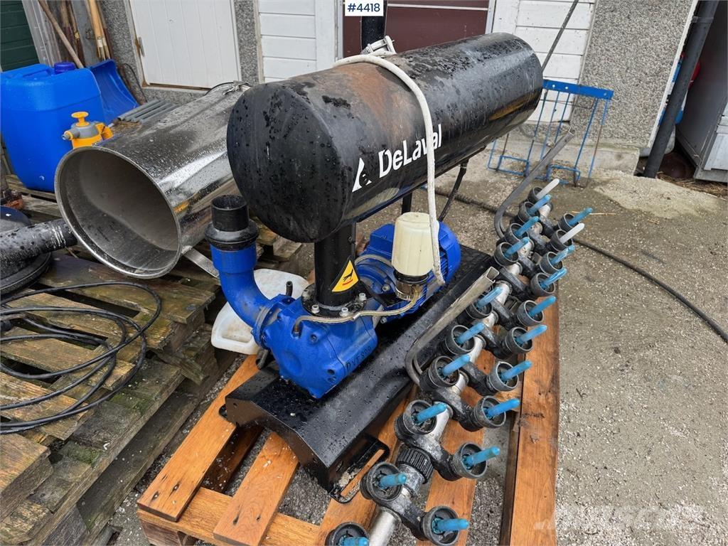 Delaval DVP 800 Lisävarusteet ja komponentit