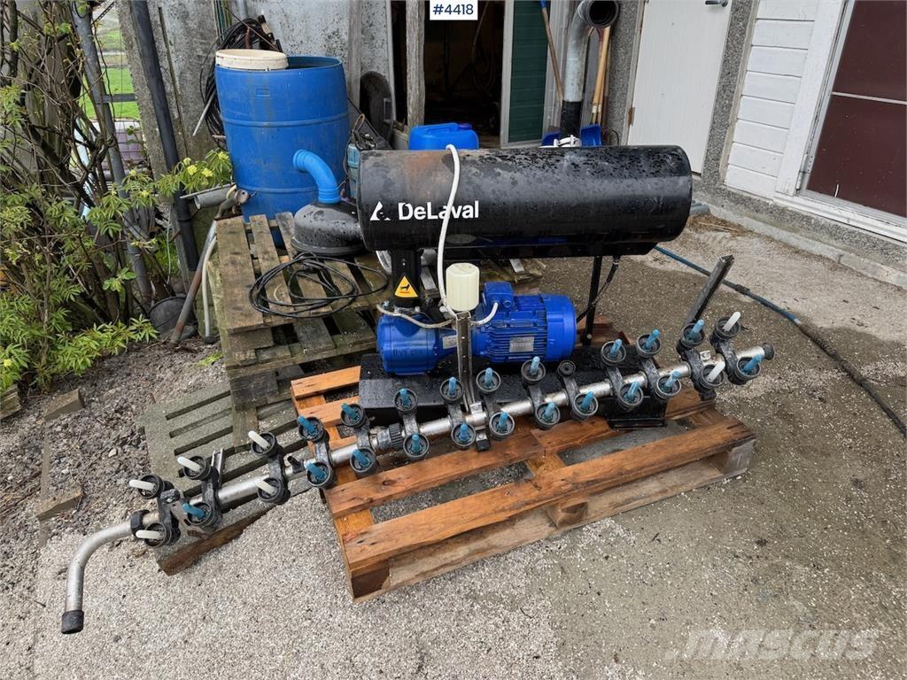 Delaval DVP 800 Lisävarusteet ja komponentit