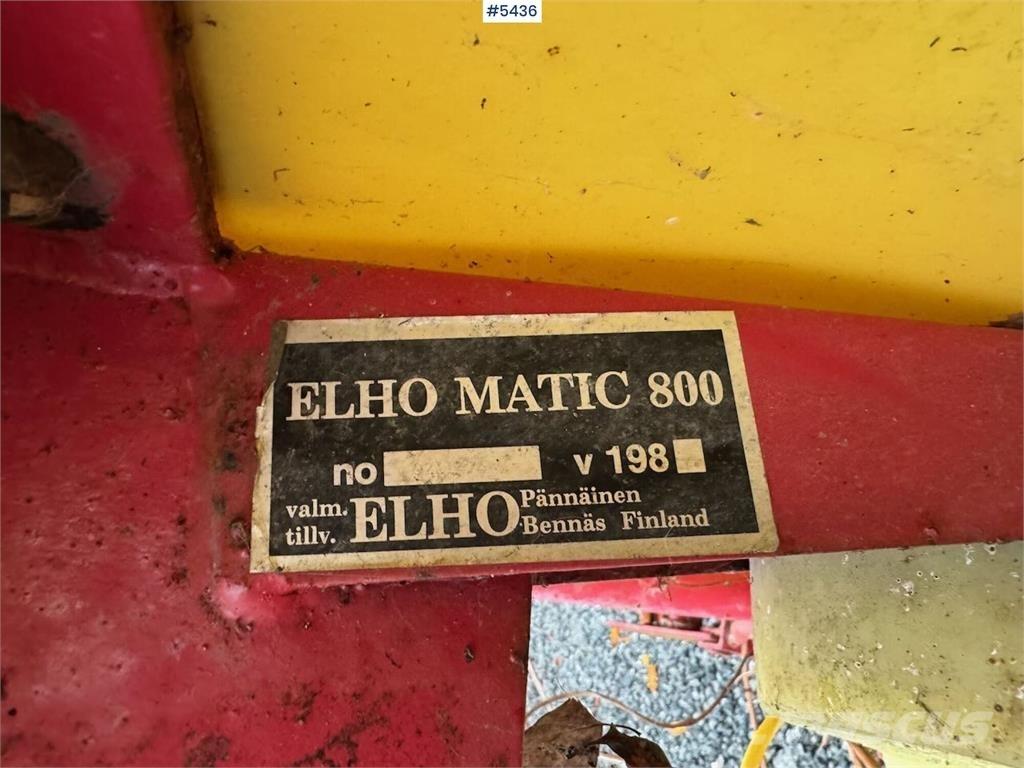 Elho Matic 800 Kylvökoneet