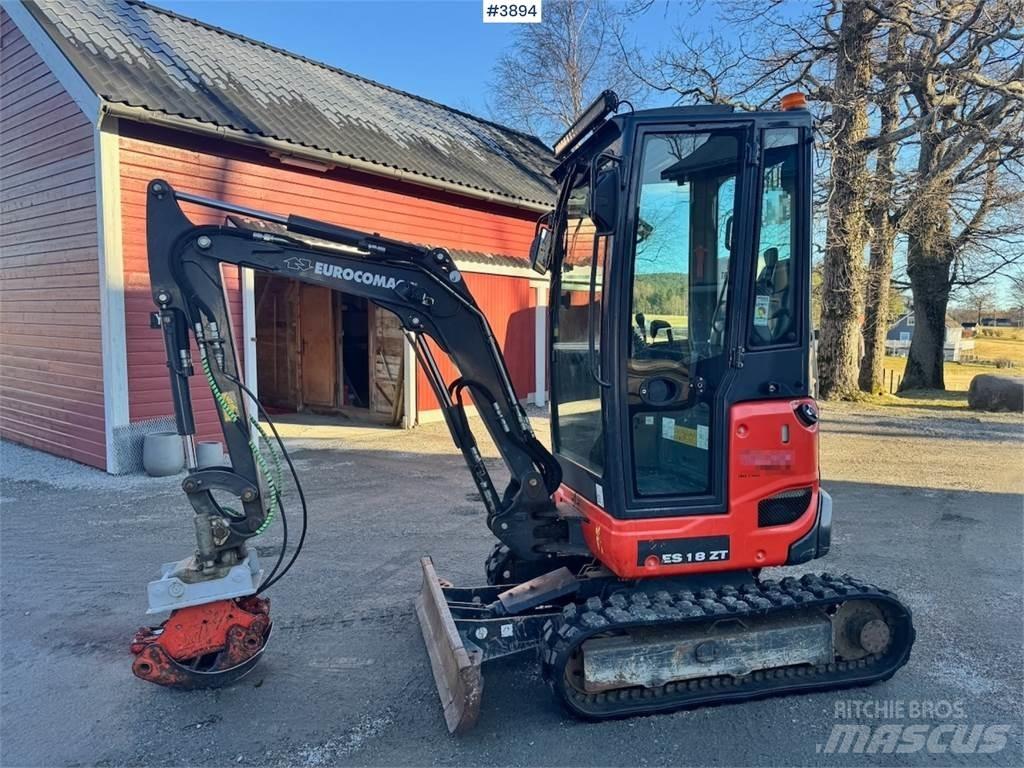 Euromach ES18ZT Telakaivukoneet