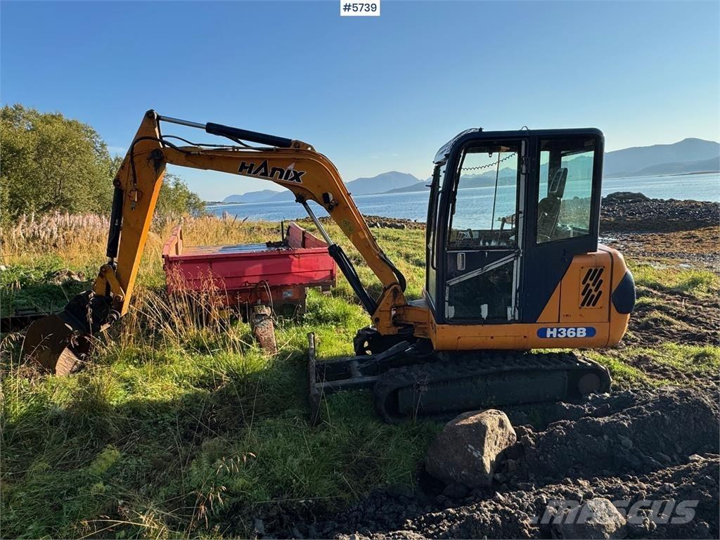 Hanix H36B Telakaivukoneet