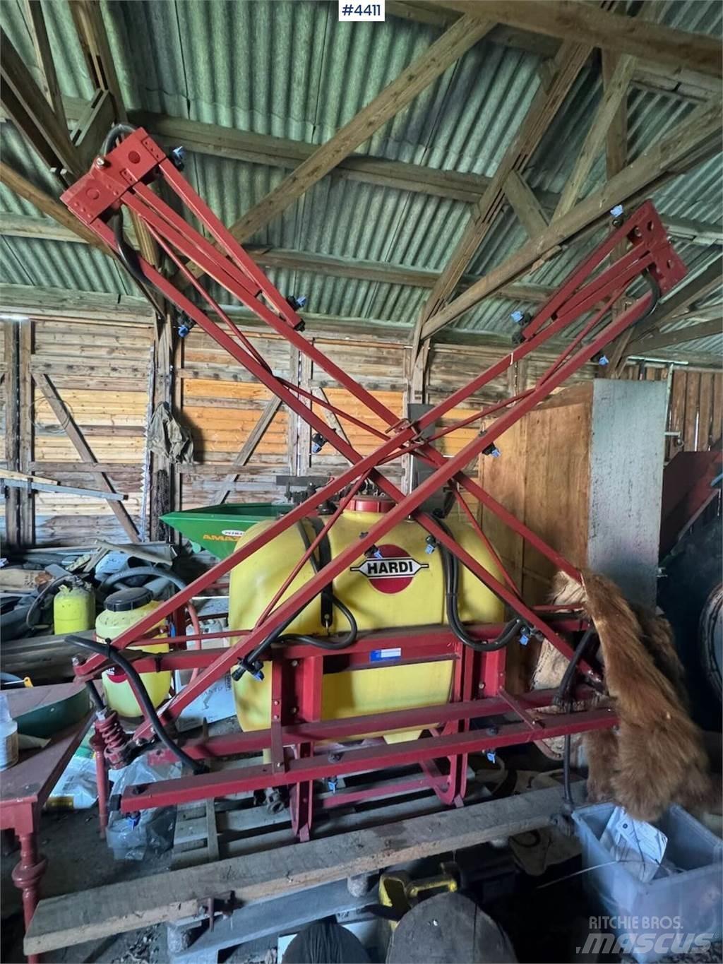 Hardi NK 400 Hinattavat ruiskut