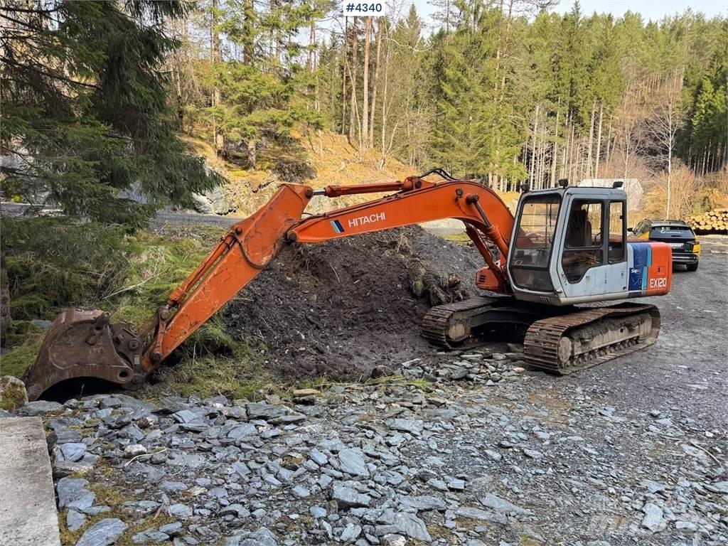 Hitachi EX120-2 Telakaivukoneet