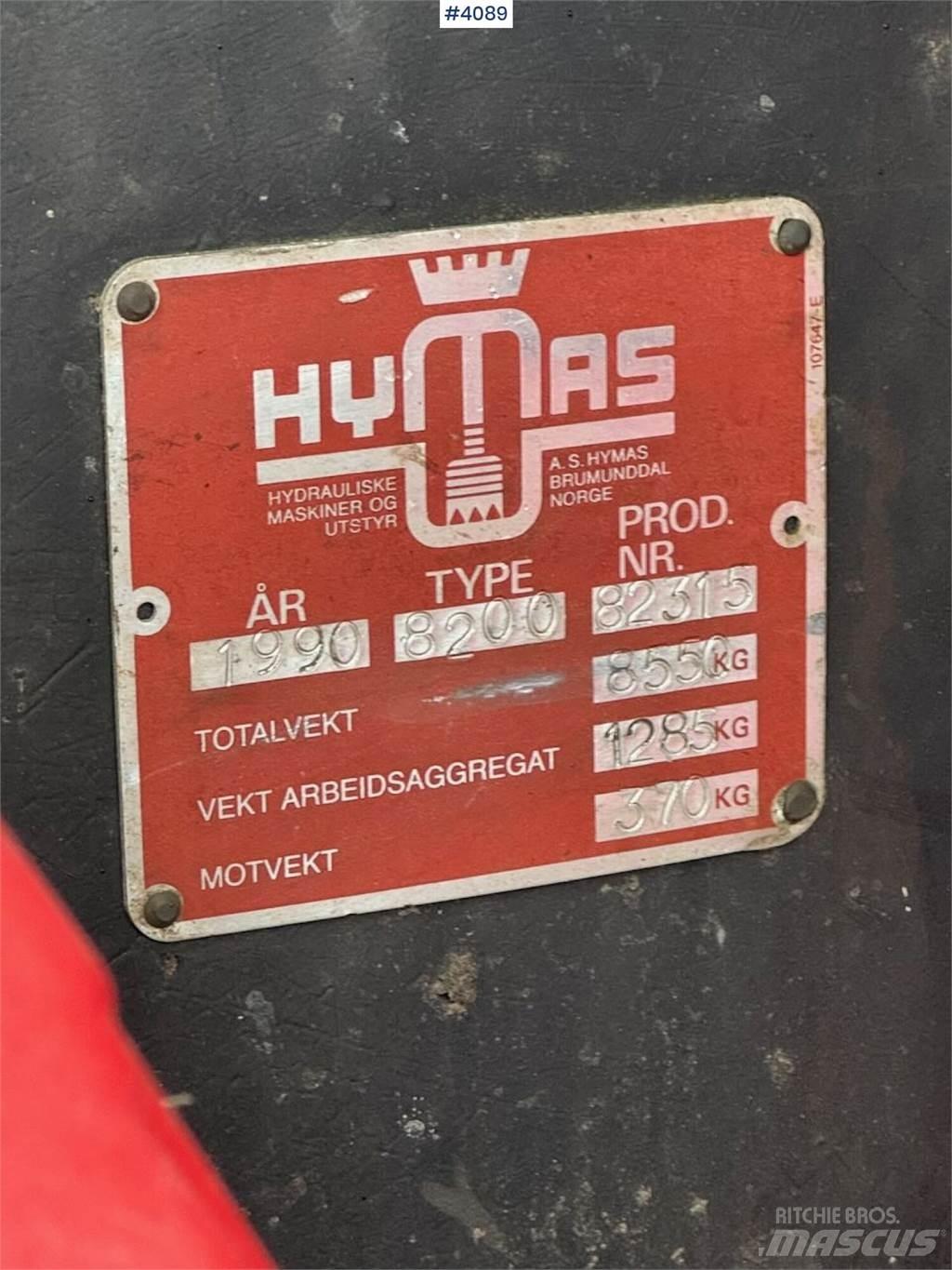 Hymas 8200 Telakaivukoneet