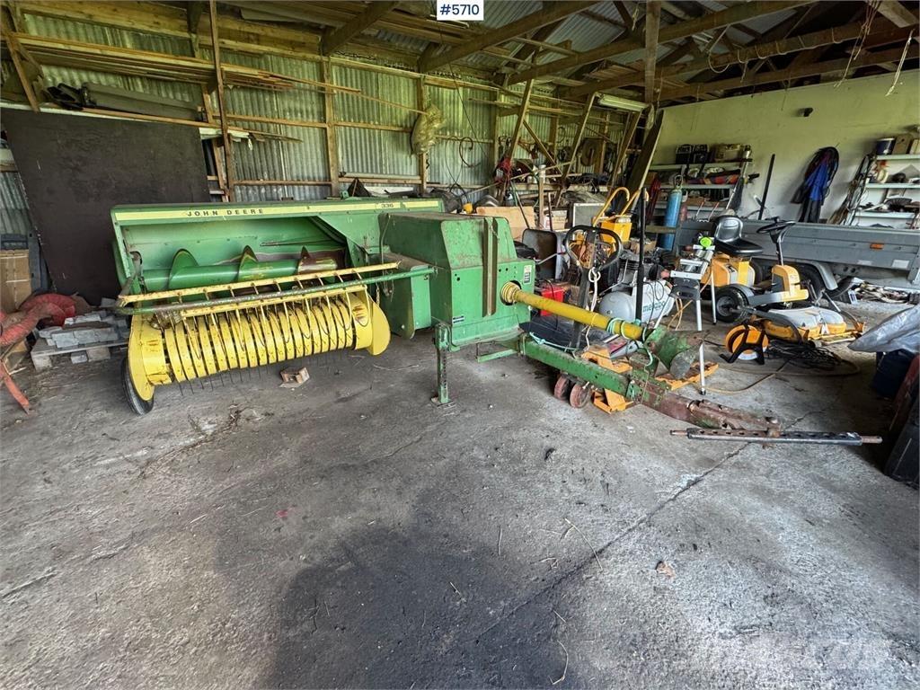 John Deere 336 Muut sadonkorjuukoneet