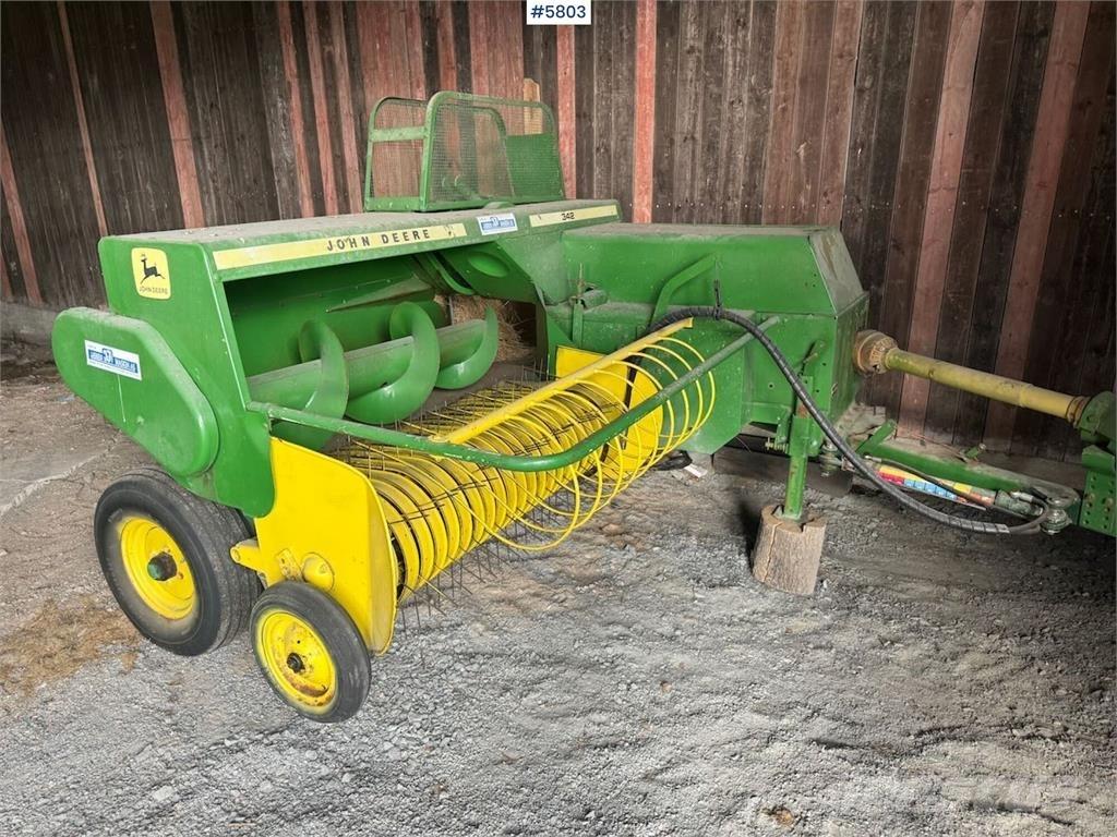 John Deere 342 Muut sadonkorjuukoneet