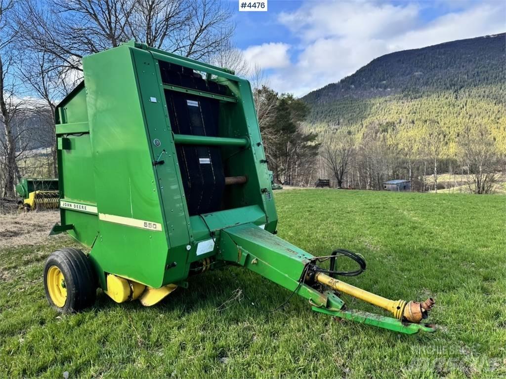 John Deere 550 Muut heinä- ja tuorerehukoneet