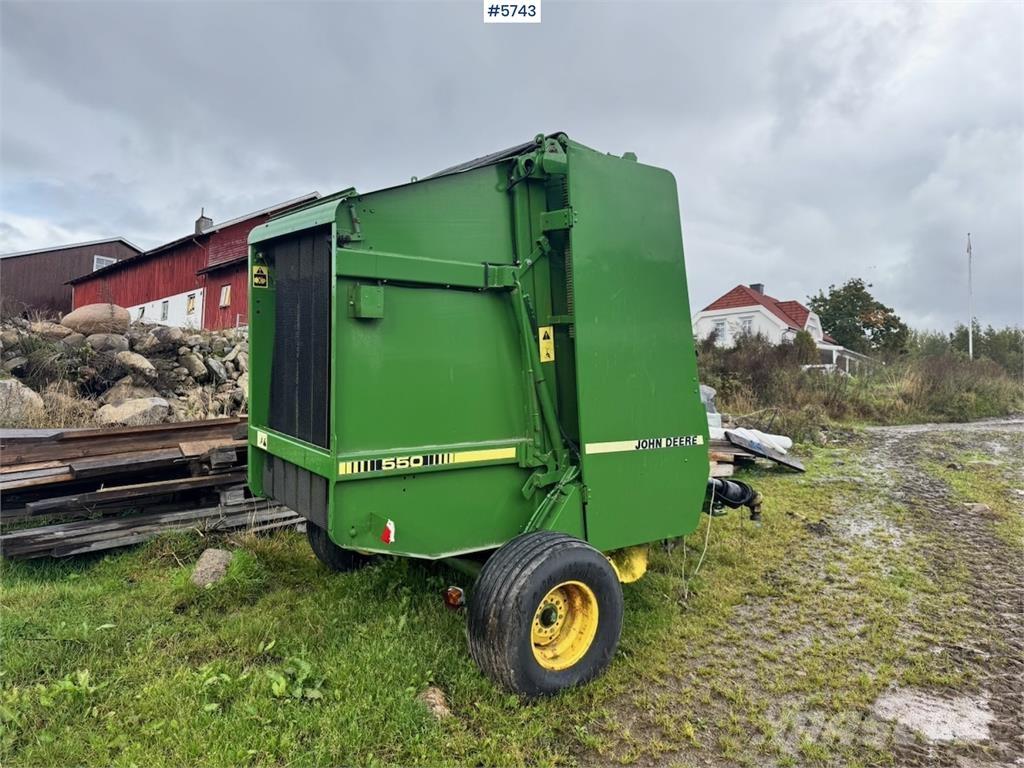 John Deere 550 Muut sadonkorjuukoneet