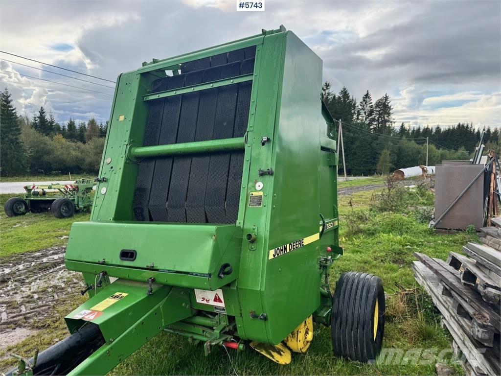 John Deere 550 Muut sadonkorjuukoneet
