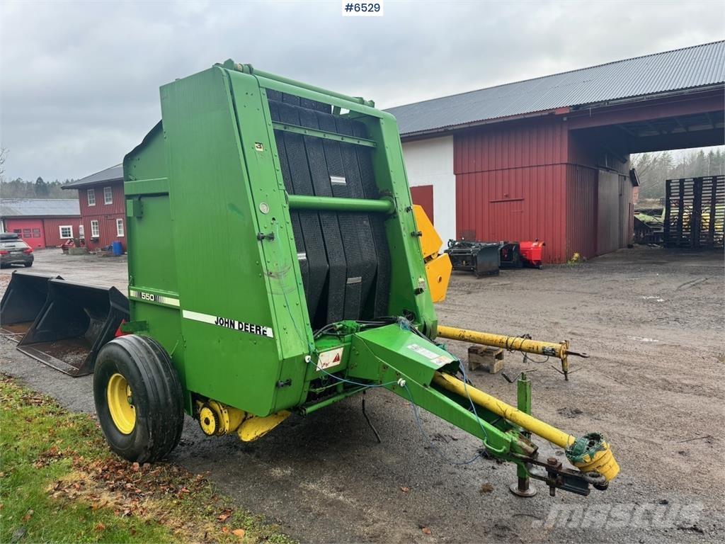 John Deere 550 Muut sadonkorjuukoneet