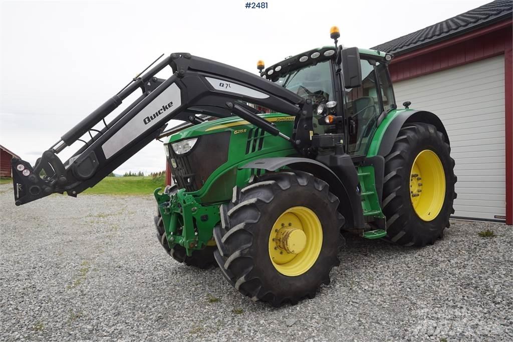 John Deere 6215R Traktorit