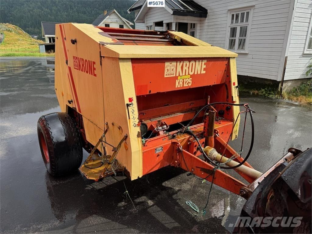 Krone KR 125 Muut sadonkorjuukoneet