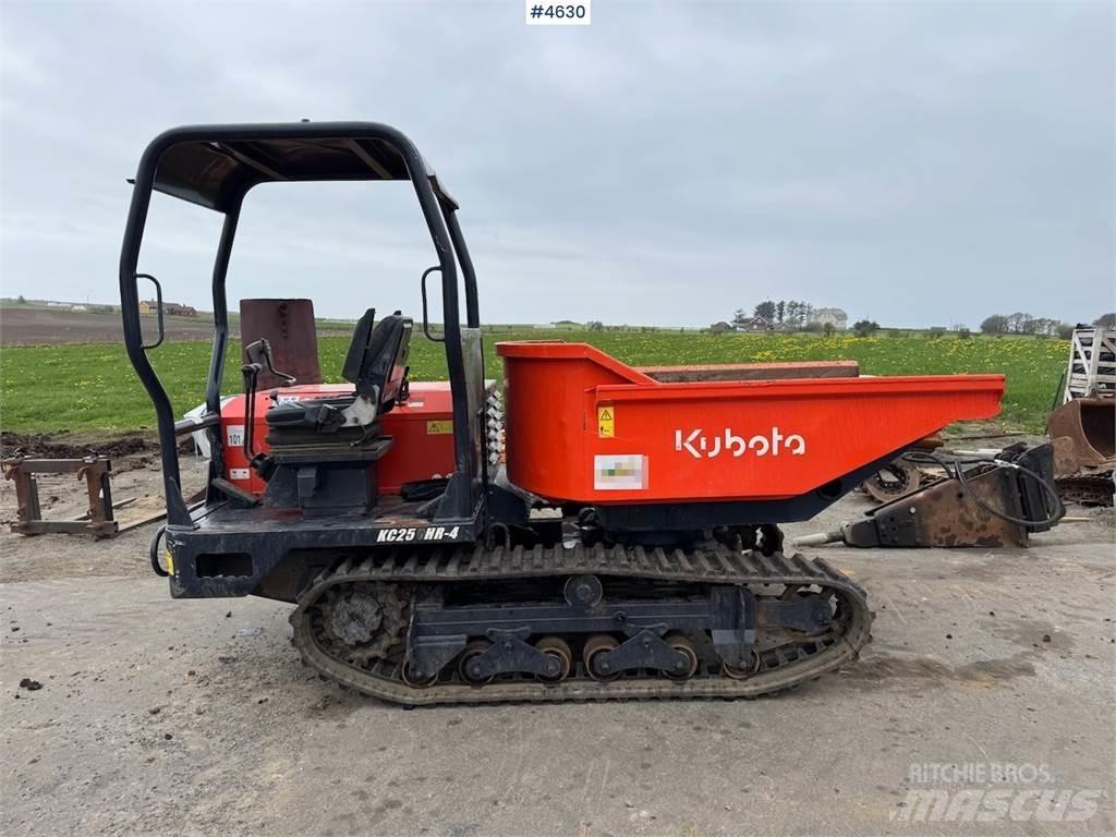 Kubota KC250HR-4 Minidumpperit