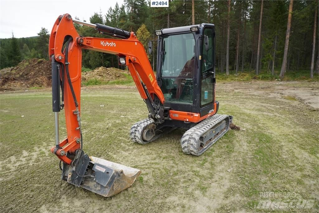 Kubota U27-4 Telakaivukoneet