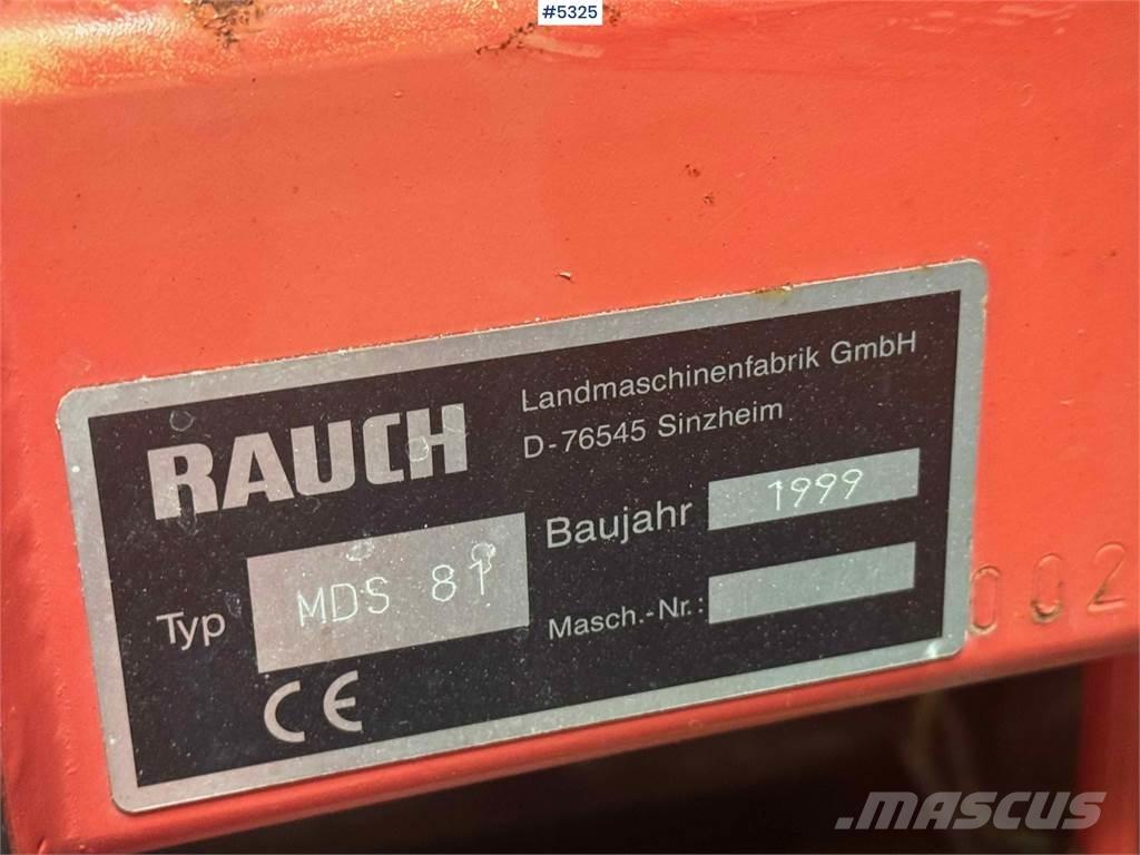 Rauch MDS 81 Kylvökoneet