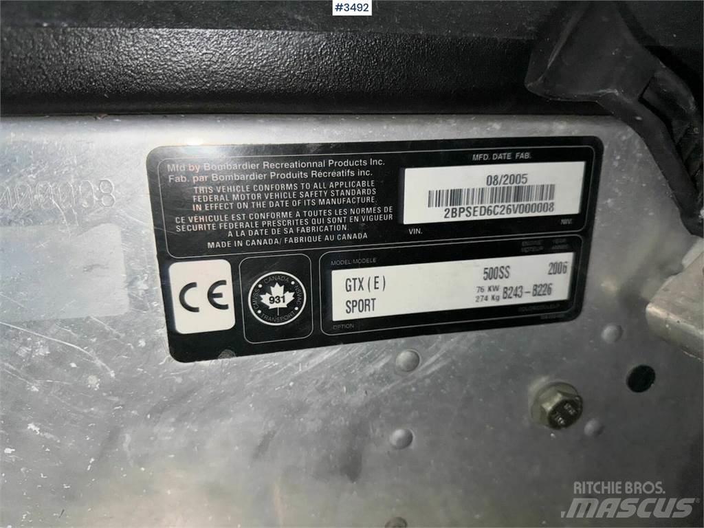 Ski-doo GTX Mönkijät