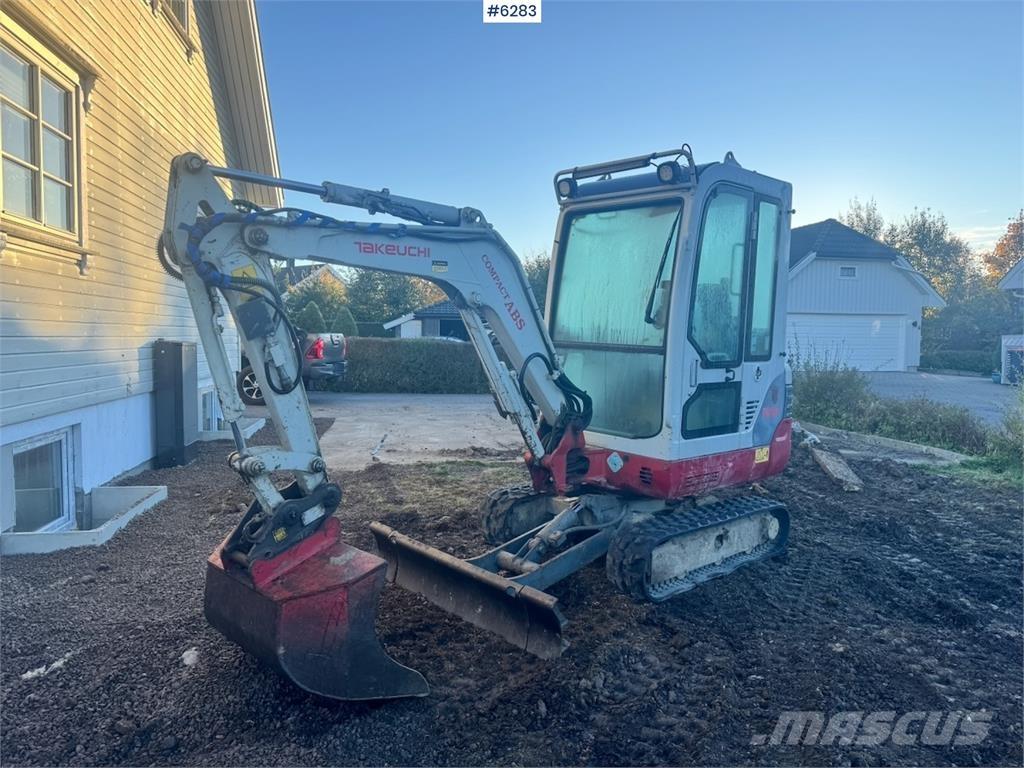 Takeuchi TB219 Telakaivukoneet