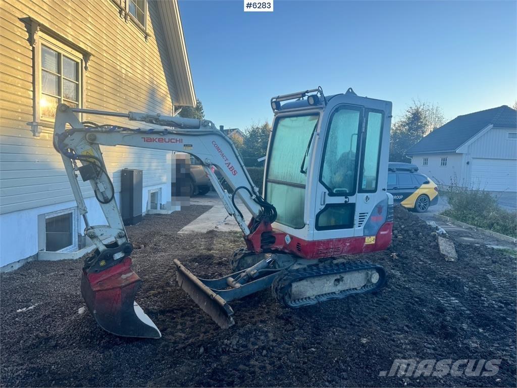 Takeuchi TB219 Telakaivukoneet