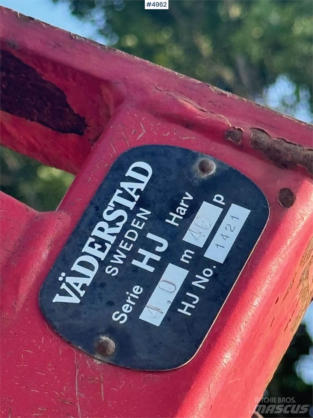 Väderstad Harv Muut maanmuokkauskoneet ja lisävarusteet