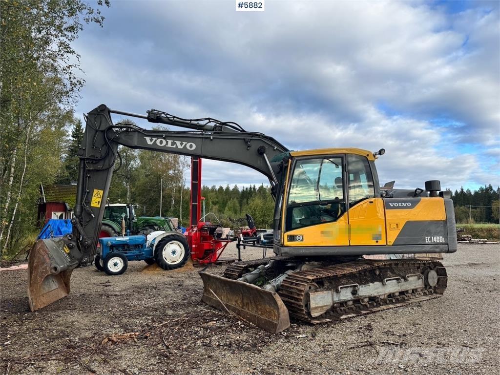 Volvo EC140DL Telakaivukoneet