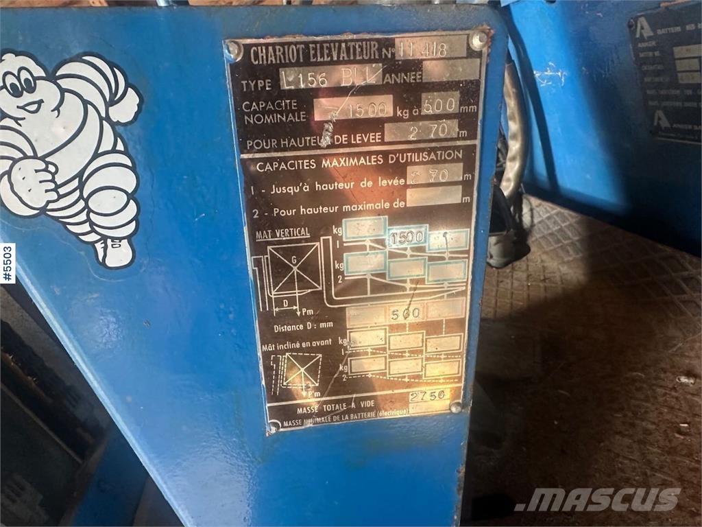 Volvo El truck Muut haarukkatrukit