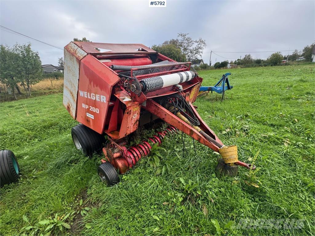 Welger RP 200 Muut sadonkorjuukoneet