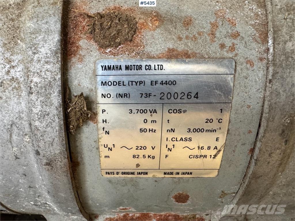Yamaha EF 4400 Muut