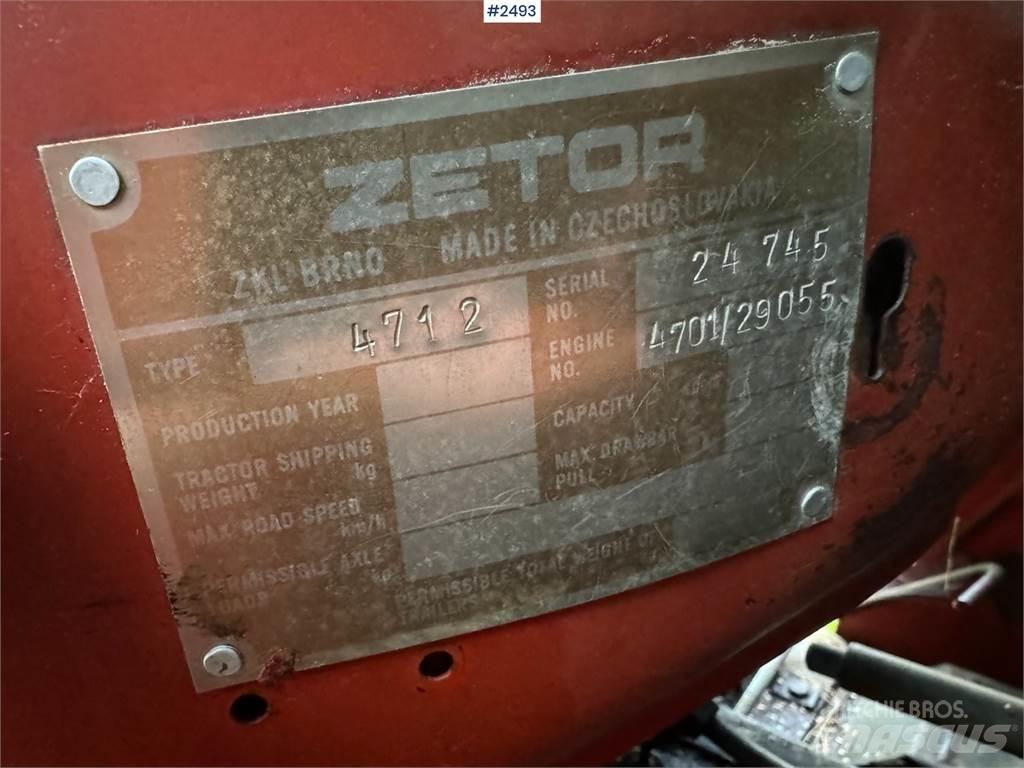 Zetor 4712 Traktorit
