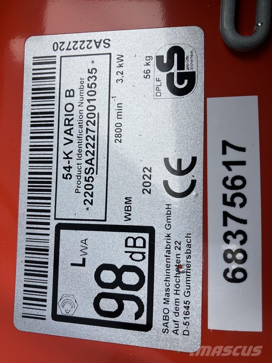 54- K Vario B Muut ympäristökoneet