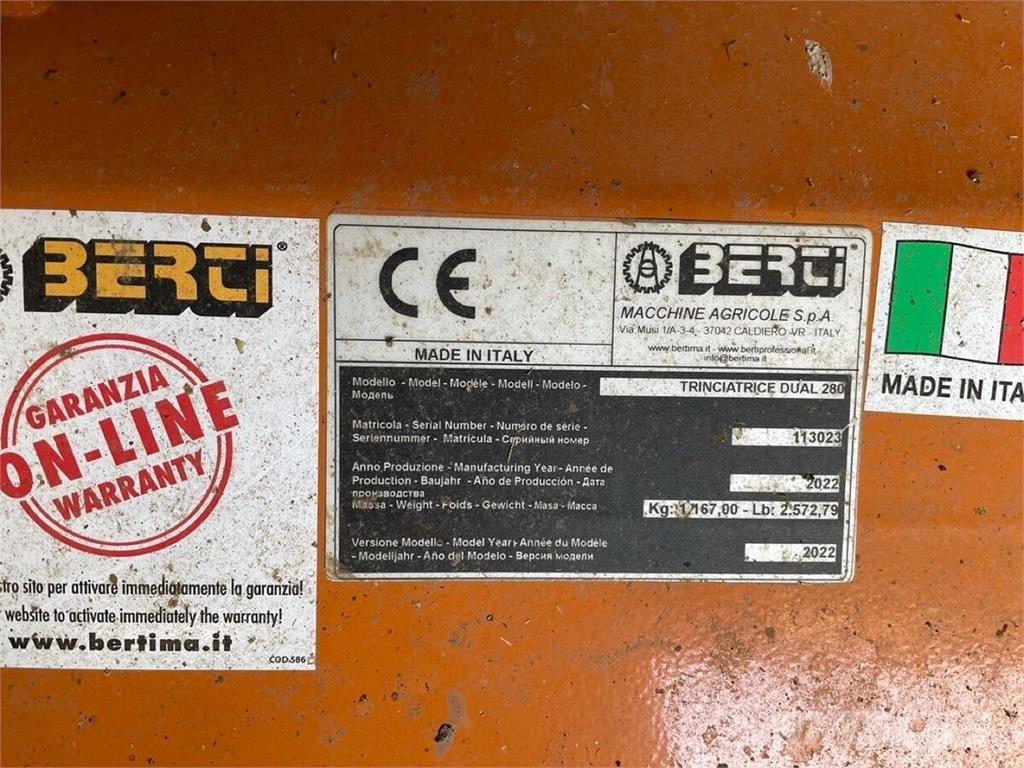 Berti Dual 280 Kesantoleikkurit ja -murskaimet