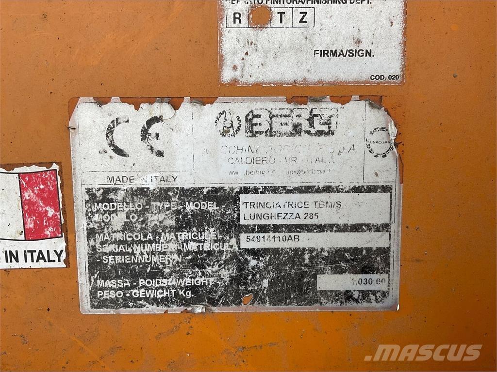 Berti Dual 285 Kesantoleikkurit ja -murskaimet