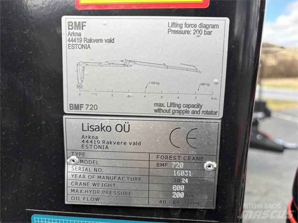 BMF 10T2+720 Metsäperävaunut