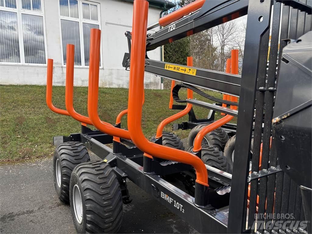 BMF 10T2+720 Metsäperävaunut