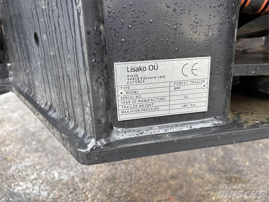 BMF 10T2+750Kran Metsäperävaunut