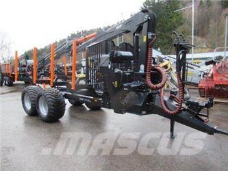 BMF 12T2 pro + 750 HP Metsäperävaunut