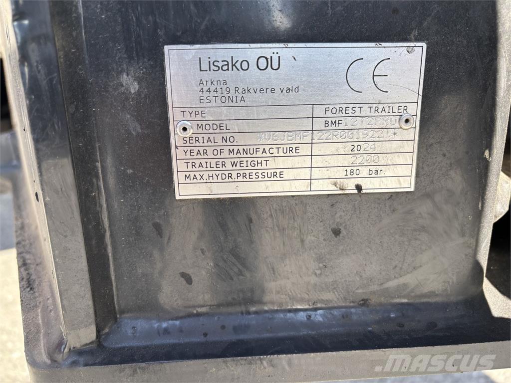 BMF 12T2 Pro+850HP Metsäperävaunut