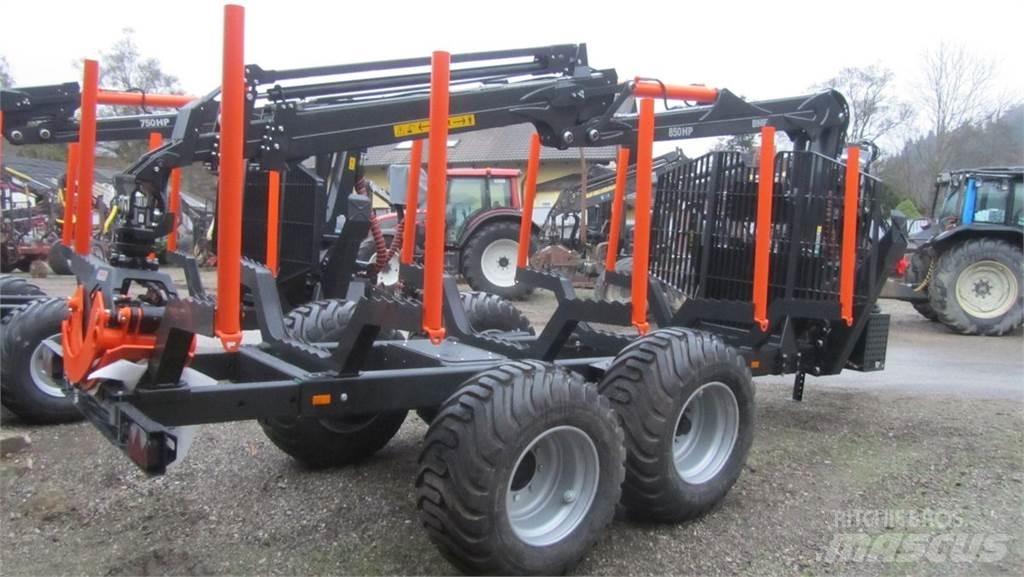 BMF 14T2 + 850 HP Metsäperävaunut