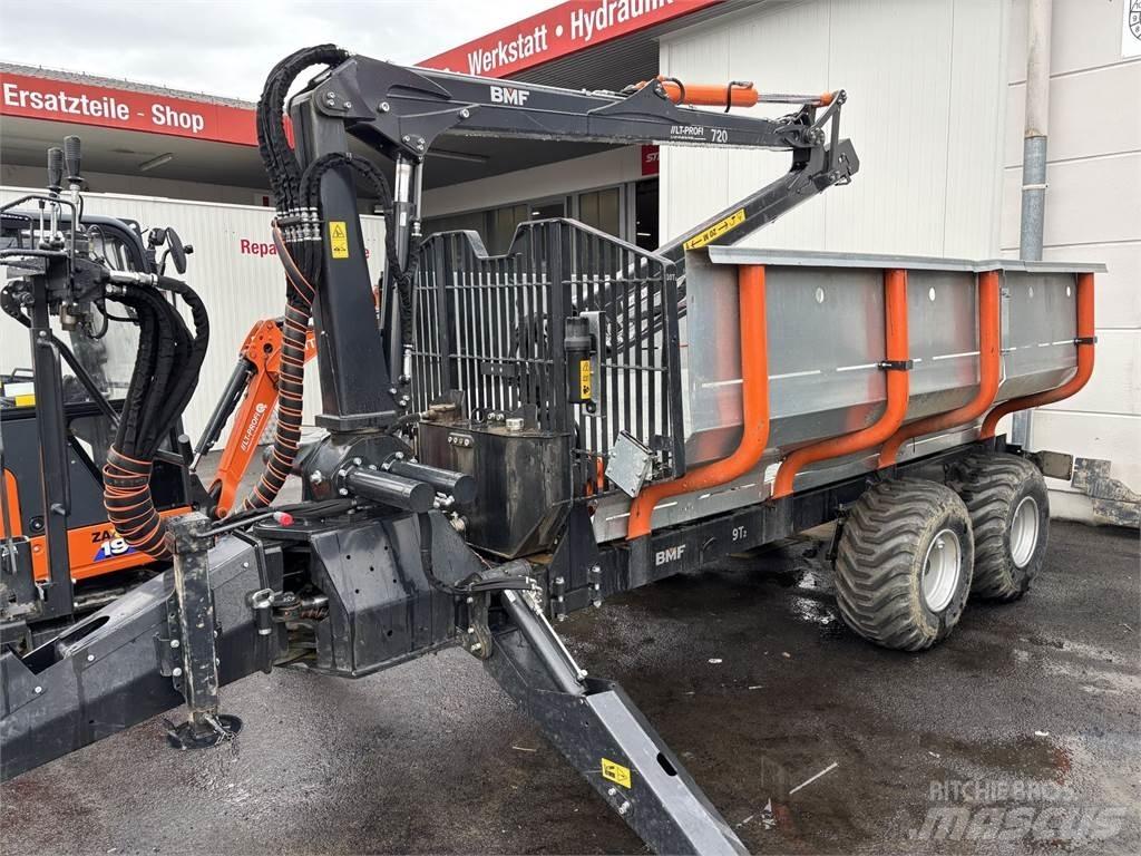 BMF 9T2+720 Metsäperävaunut