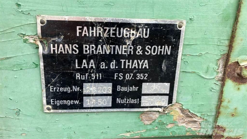 Brantner 5 Tonnen Kippiperävaunut
