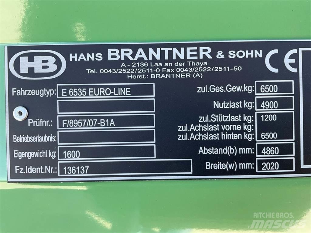 Brantner E 6535 Kippiperävaunut