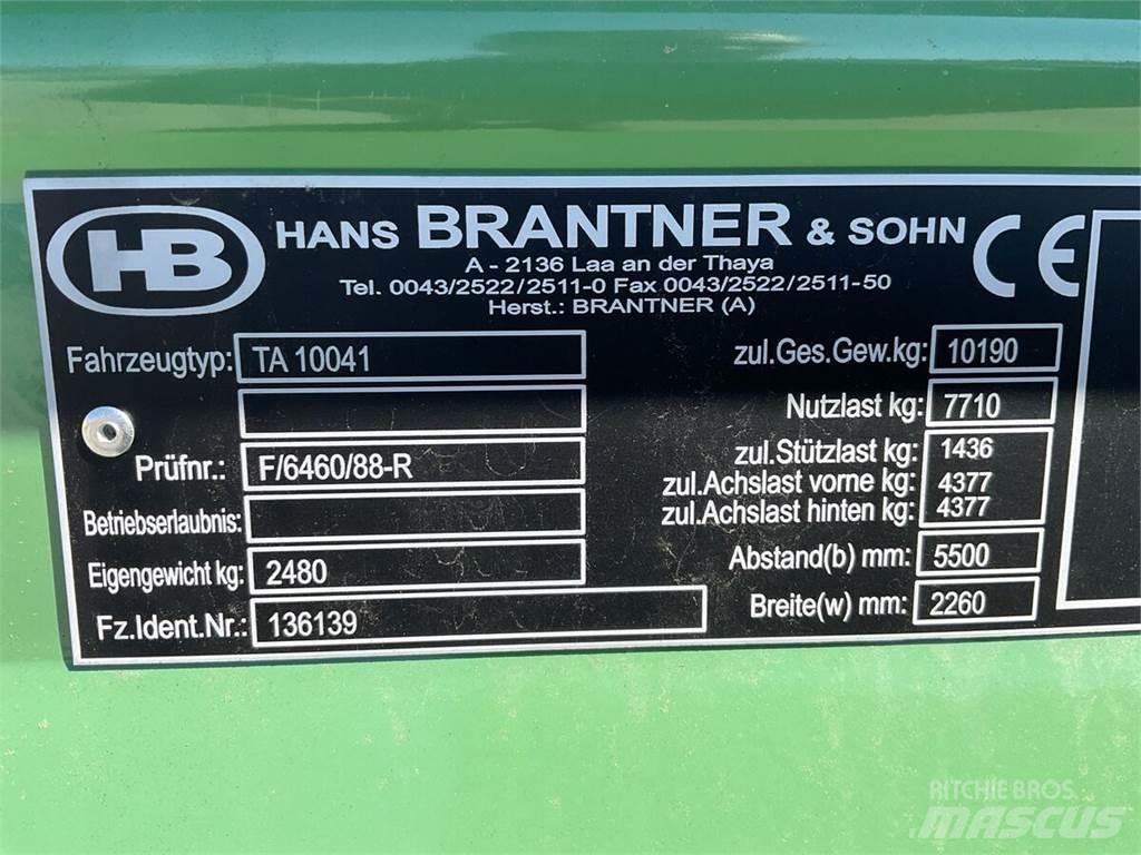 Brantner TA 10041 Kippiperävaunut